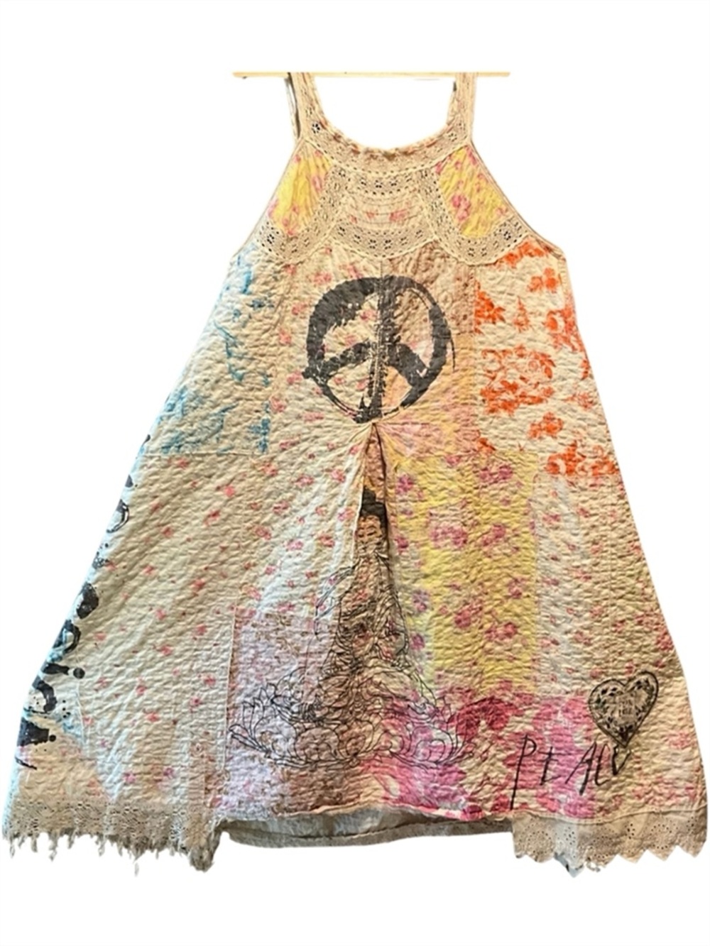 Magnolia Pearl Clementine Peaceworker Slip Dress - Picture 11 of 14